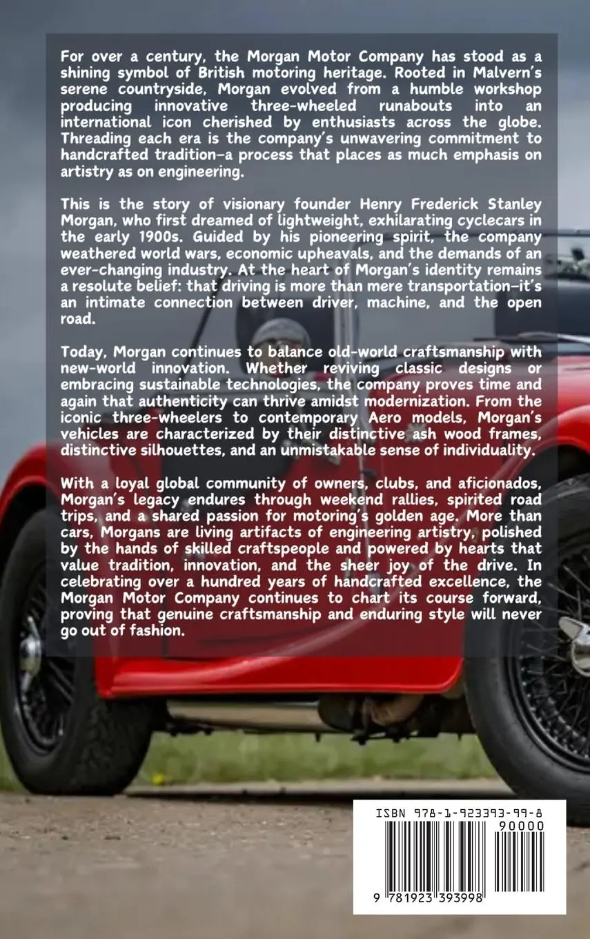 Rückseite: 9781923393998 | Morgan Motor Company | A Century of Craftsmanship and Legacy | Psaila