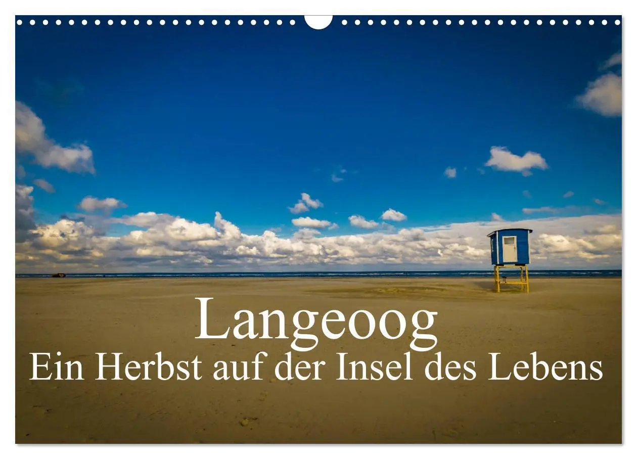 Cover: 9783435403998 | Langeoog - Ein Herbst auf der Insel des Lebens (Wandkalender 2025...