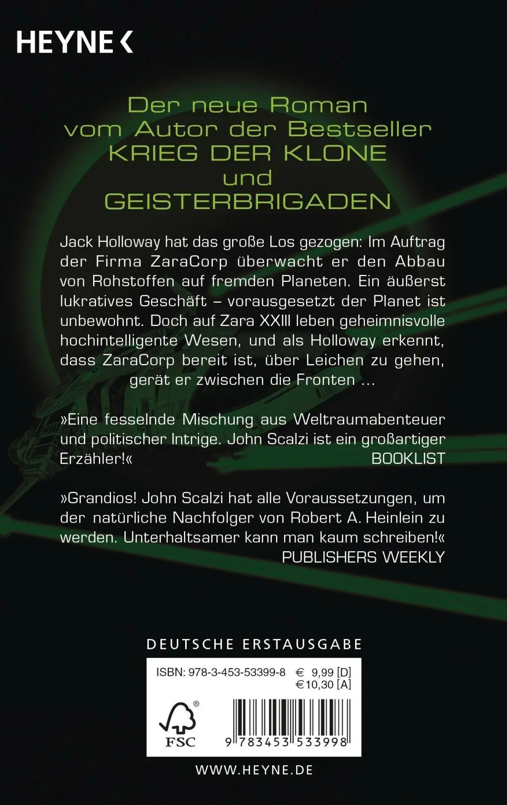 Bild: 9783453533998 | Der wilde Planet | Roman | John Scalzi | Taschenbuch | 384 S. | 2011