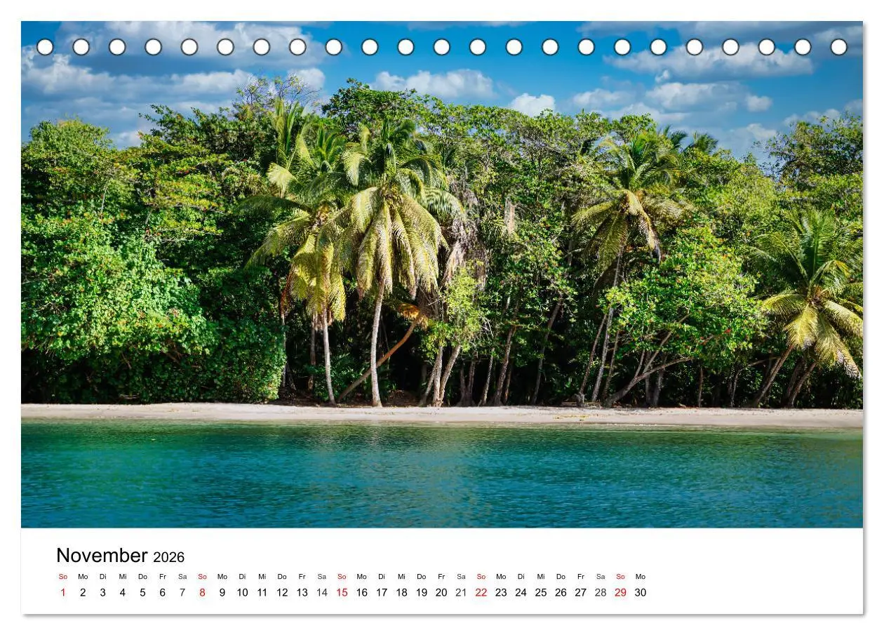 Bild: 9783457353998 | Traumziele Karibik (Tischkalender 2026 DIN A5 quer), CALVENDO...
