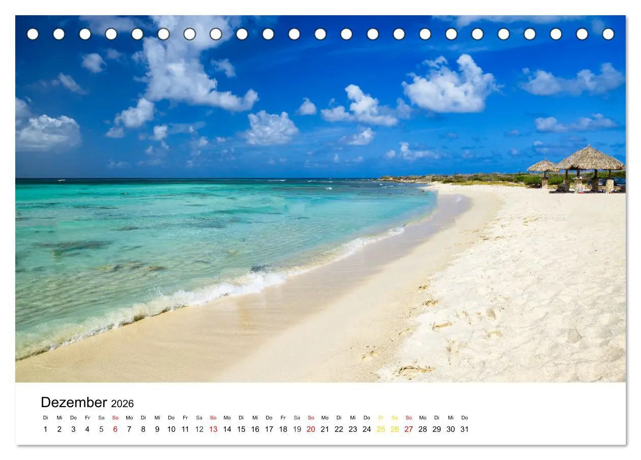 Bild: 9783457353998 | Traumziele Karibik (Tischkalender 2026 DIN A5 quer), CALVENDO...