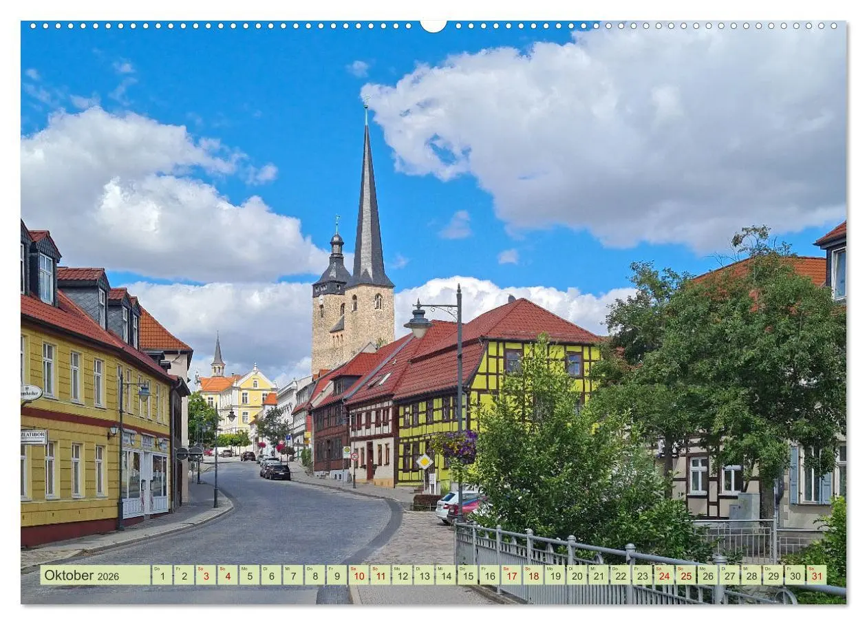Bild: 9783457423998 | Burg bei Magdeburg (hochwertiger Premium Wandkalender 2026 DIN A2...