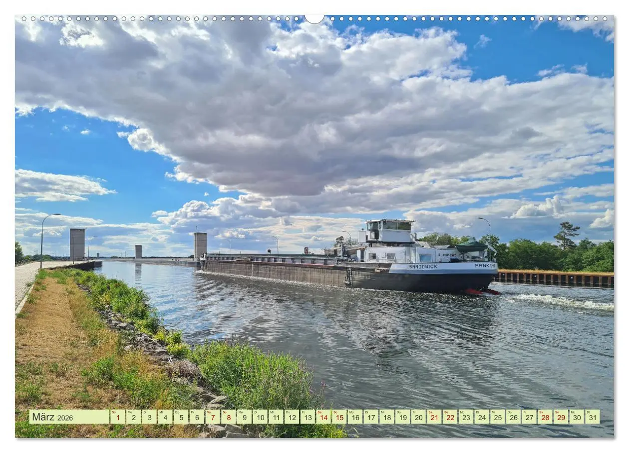 Bild: 9783457423998 | Burg bei Magdeburg (hochwertiger Premium Wandkalender 2026 DIN A2...