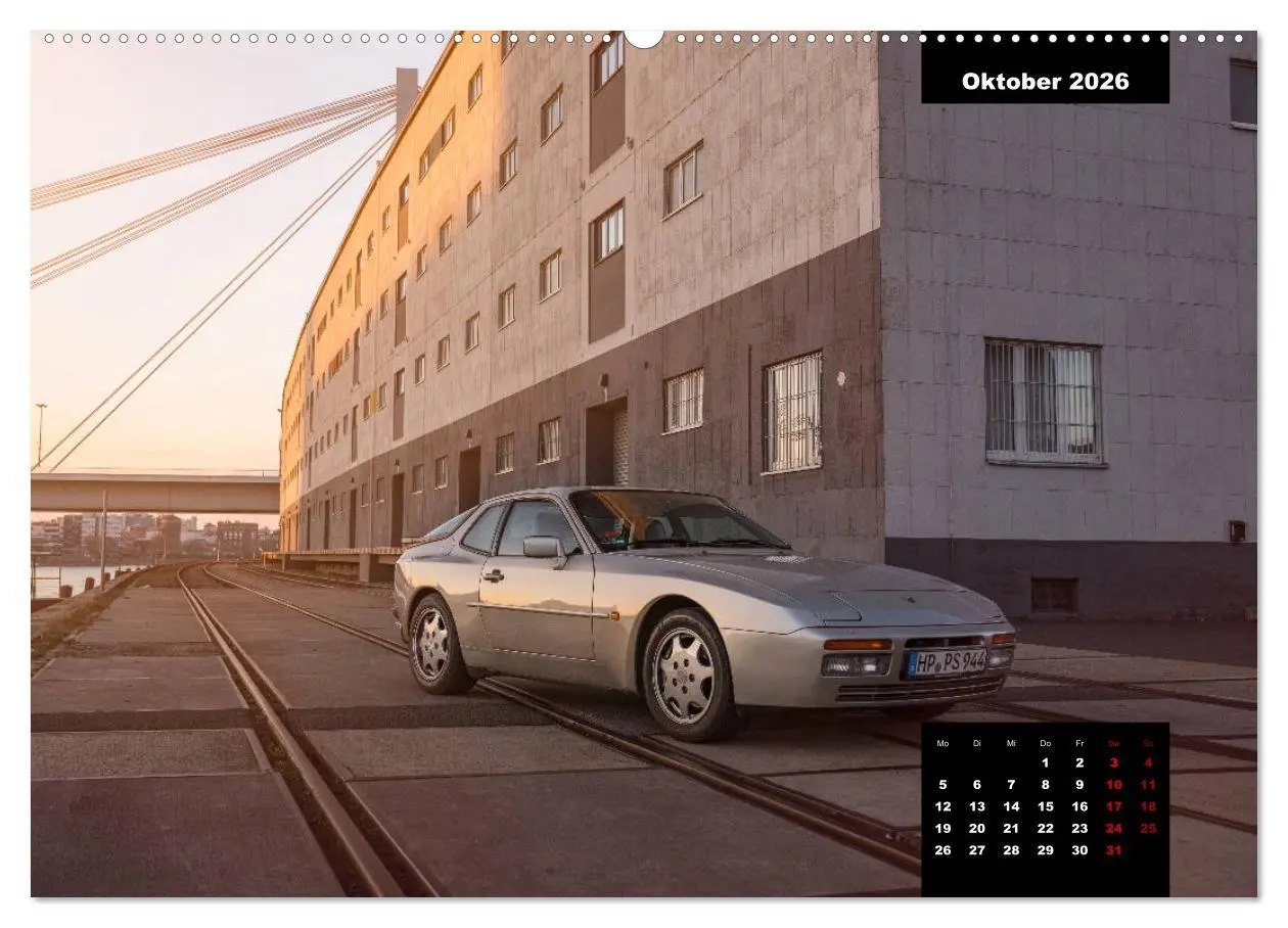 Bild: 9783457803998 | ´89 Porsche 944 S2 (Wandkalender 2026 DIN A2 quer), CALVENDO...