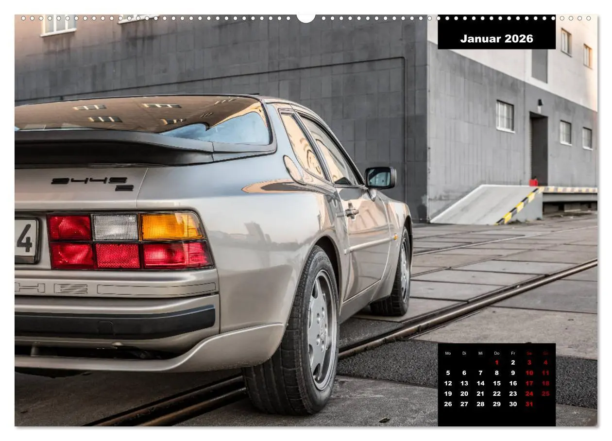 Bild: 9783457803998 | ´89 Porsche 944 S2 (Wandkalender 2026 DIN A2 quer), CALVENDO...