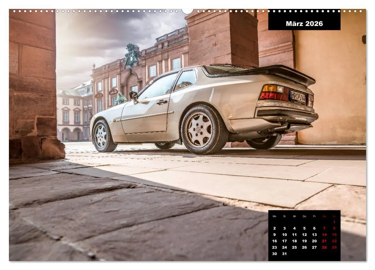 Bild: 9783457803998 | ´89 Porsche 944 S2 (Wandkalender 2026 DIN A2 quer), CALVENDO...