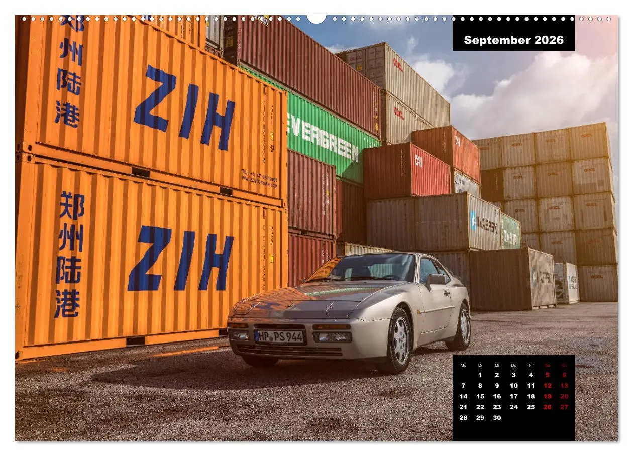 Bild: 9783457803998 | ´89 Porsche 944 S2 (Wandkalender 2026 DIN A2 quer), CALVENDO...