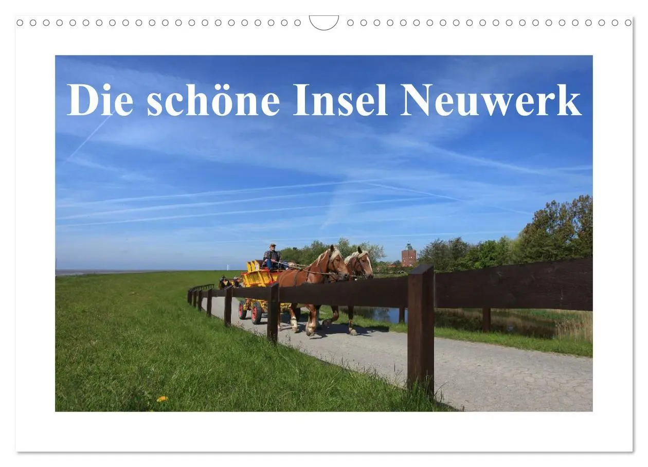 Cover: 9783516133998 | Die schöne Insel Neuwerk (Wandkalender 2026 DIN A3 quer), CALVENDO...