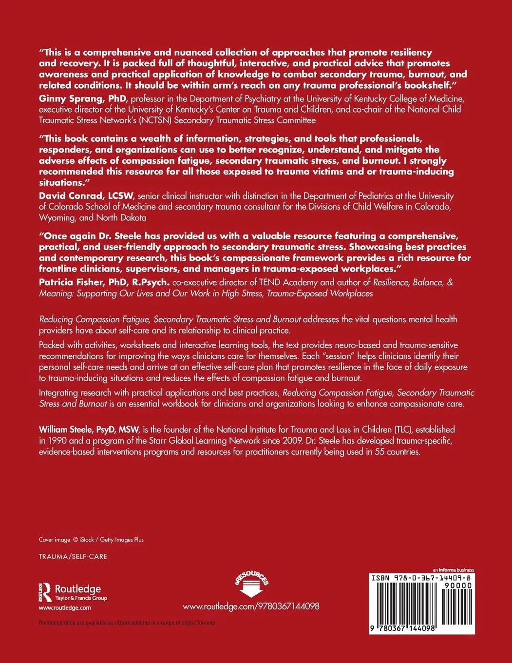 Rückseite: 9780367144098 | Reducing Compassion Fatigue, Secondary Traumatic Stress, and Burnout