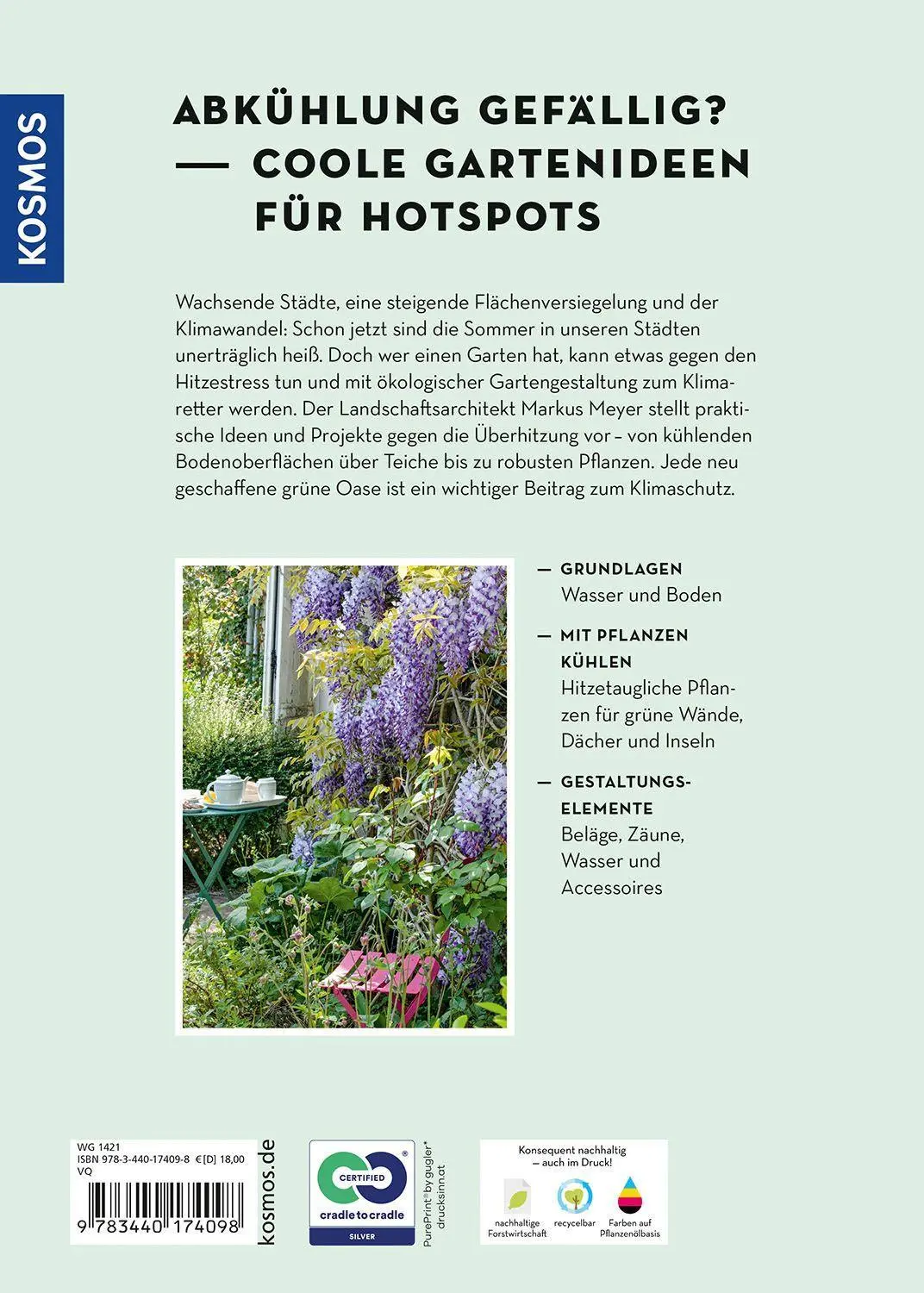 Bild: 9783440174098 | Oase - kühler Garten | Markus Meyer | Taschenbuch | 112 S. | Deutsch
