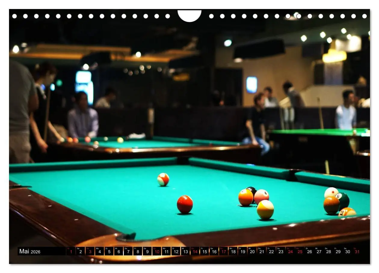 Bild: 9783457934098 | Billard. Konzentration - Sport - Spannung (Wandkalender 2026 DIN A4...