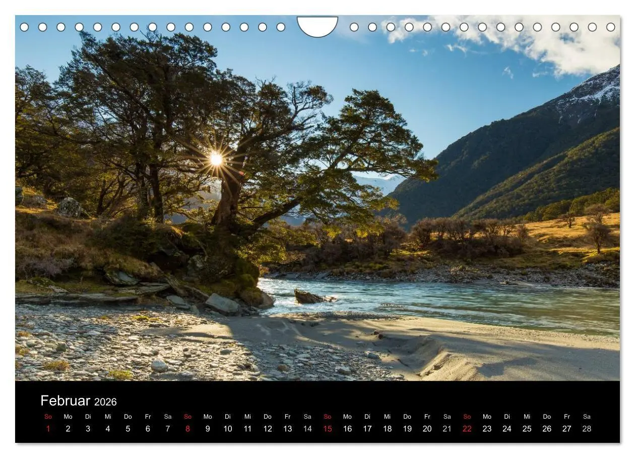 Bild: 9783516024098 | South Island - Neuseelands Südinsel (Wandkalender 2026 DIN A4...