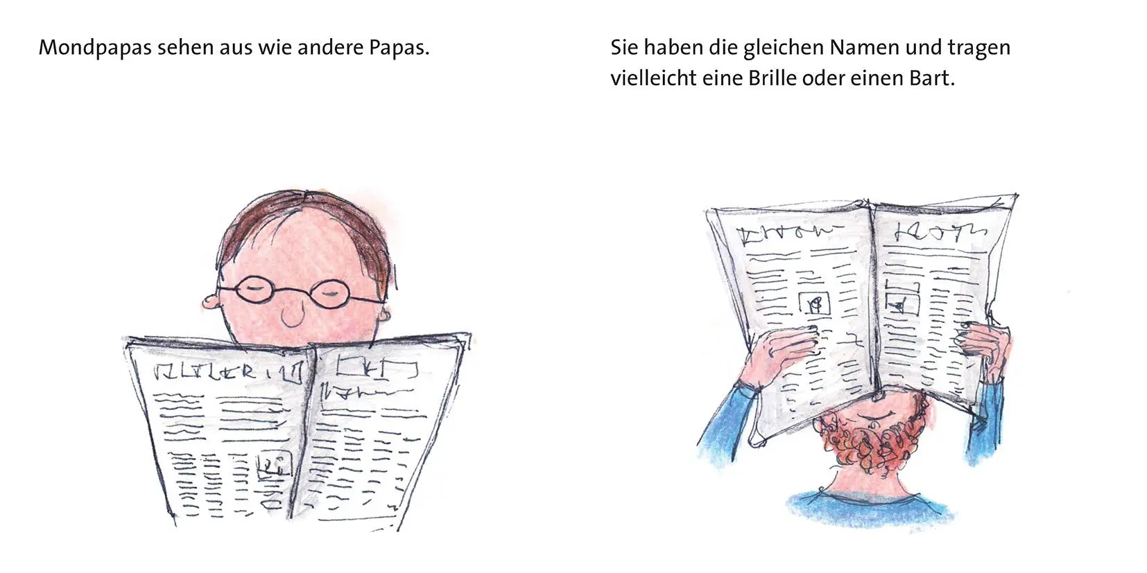 Bild: 9783863214098 | Mondpapas | Ein Buch für Kinder mit abwesenden Vätern | Regina Deertz