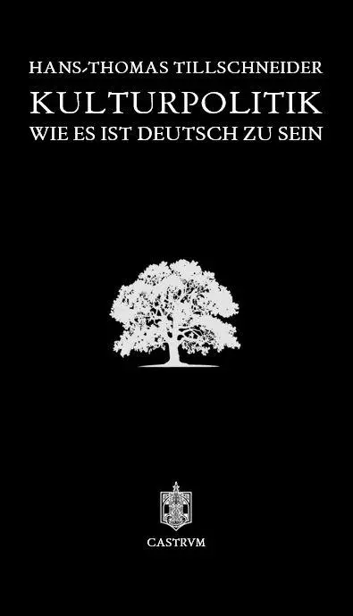 Cover: 9783903664098 | Kulturpolitik | Wie es ist deutsch zu sein | Hans-Thomas Tillschneider