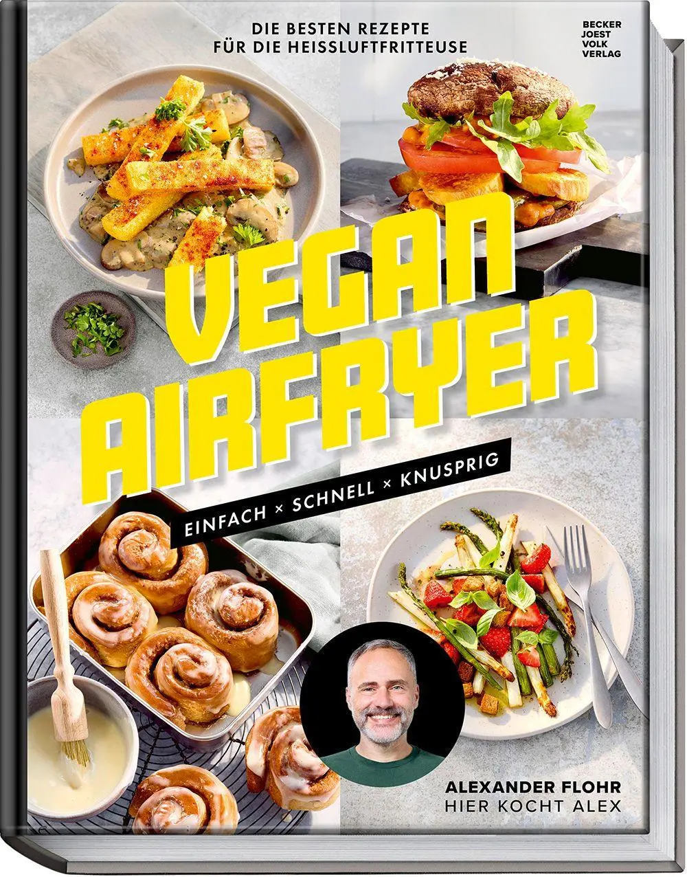 Cover: 9783954534098 | Vegan Airfryer | Alexander Flohr (u. a.) | Buch | 176 S. | Deutsch