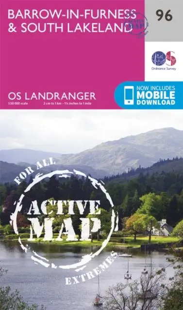 Cover: 9780319474198 | Barrow-In-Furness &amp; South Lakeland | Ordnance Survey | (Land-)Karte