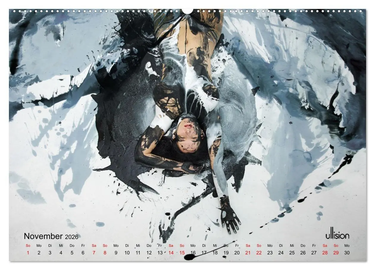 Bild: 9783457474198 | Akt in Farbe - schwarzweiß (Wandkalender 2026 DIN A2 quer),...