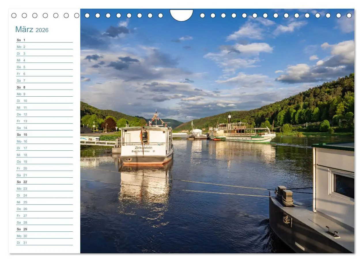 Bild: 9783457544198 | Lebensadern - Elbsandstein (Wandkalender 2026 DIN A4 quer),...