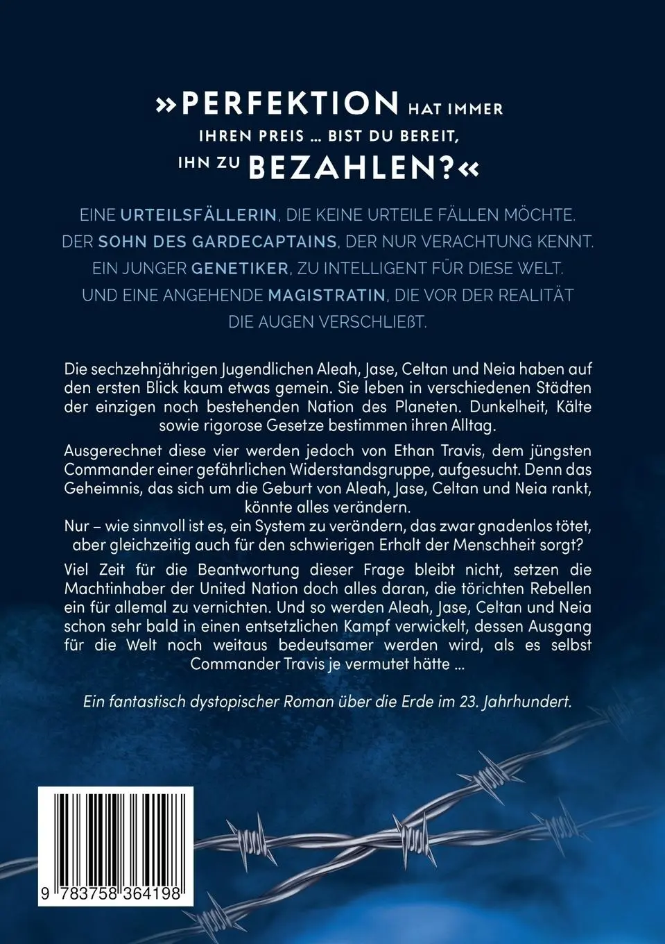 Rückseite: 9783758364198 | D.U.S.T. - Die letzte Hoffnung | Karin Kratt | Taschenbuch | Paperback