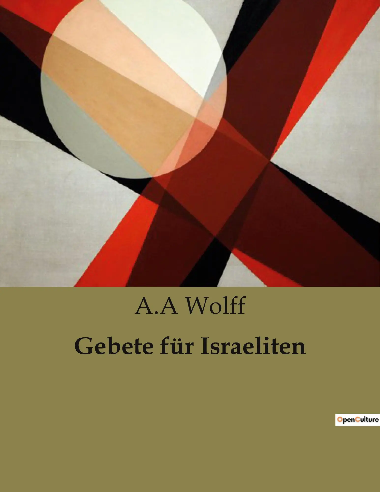 Cover: 9791041904198 | Gebete für Israeliten | A. A Wolff | Taschenbuch | 118 S. | Deutsch