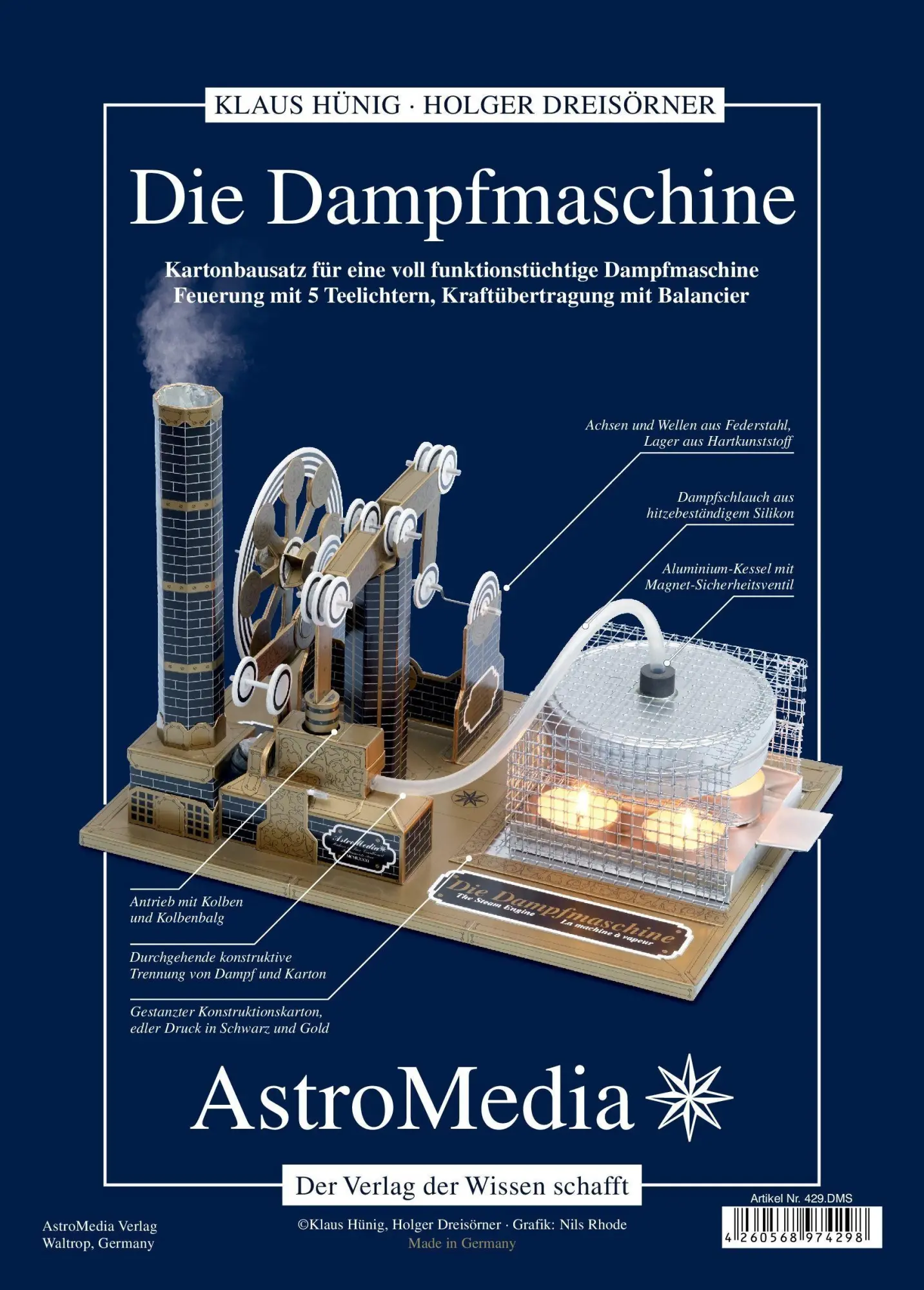 Cover: 4260568974298 | Die Dampfmaschine | Klaus Hünig | Deutsch | 2020 | AstroMedia GmbH
