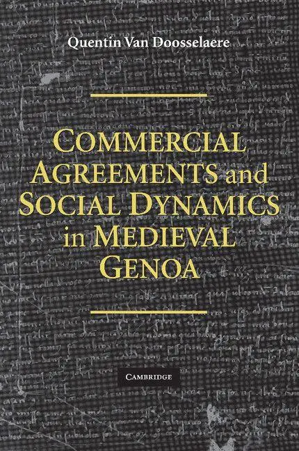 Cover: 9781107404298 | Commercial Agreements and Social Dynamics in Medieval Genoa | Buch