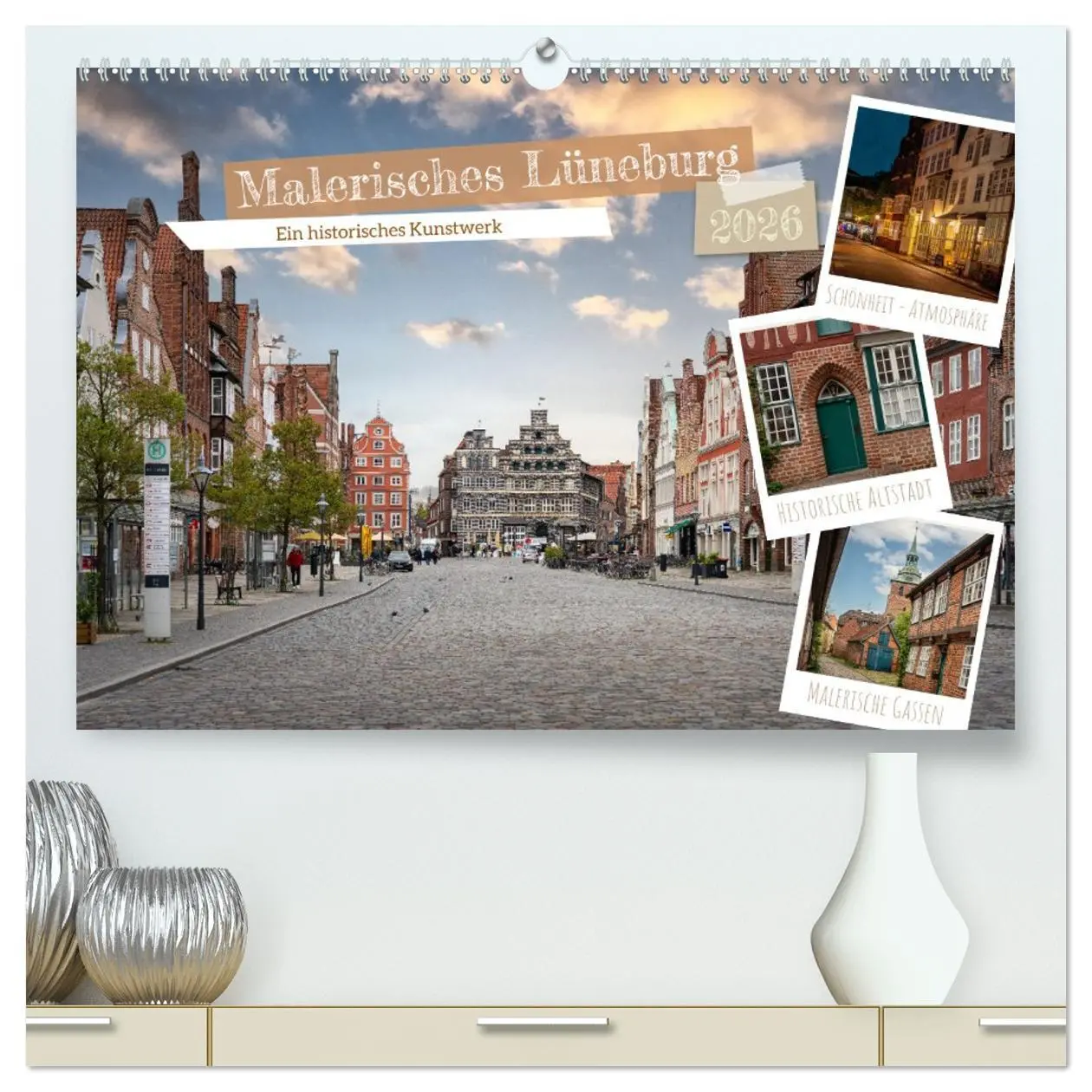 Cover: 9783457464298 | Malerisches Lüneburg (hochwertiger Premium Wandkalender 2026 DIN A2...