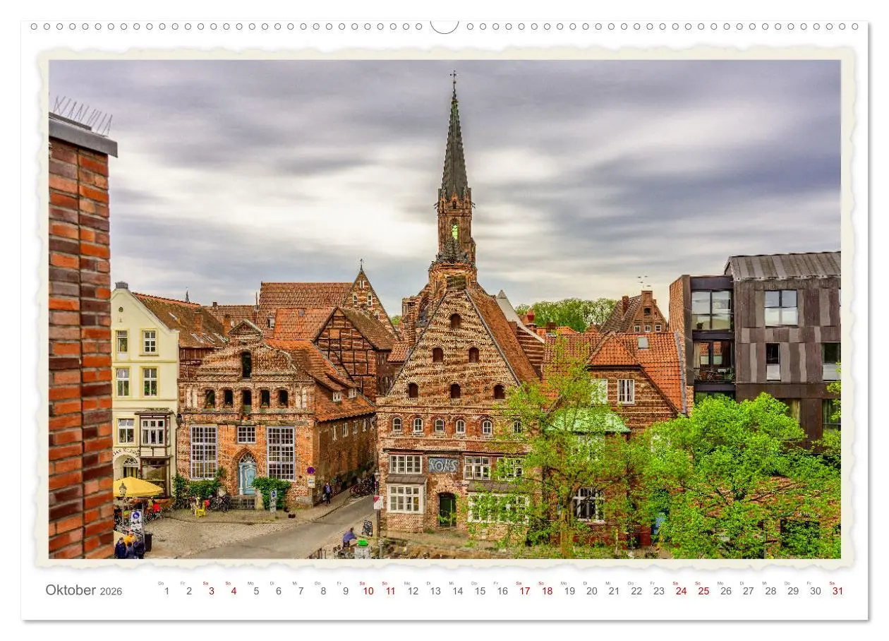 Bild: 9783457464298 | Malerisches Lüneburg (hochwertiger Premium Wandkalender 2026 DIN A2...