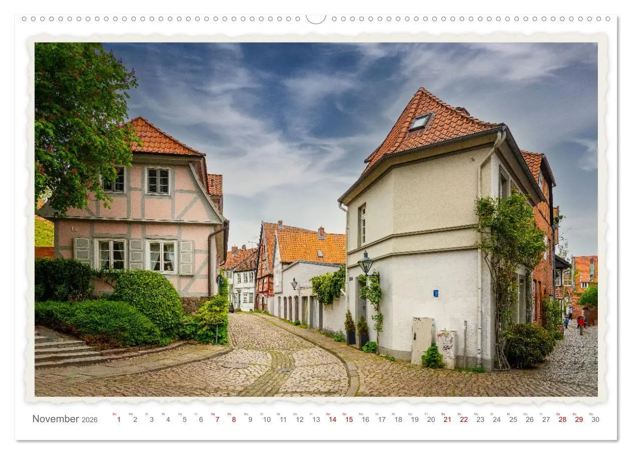 Bild: 9783457464298 | Malerisches Lüneburg (hochwertiger Premium Wandkalender 2026 DIN A2...