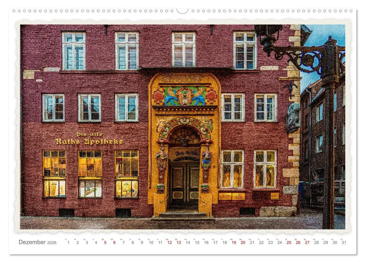 Bild: 9783457464298 | Malerisches Lüneburg (hochwertiger Premium Wandkalender 2026 DIN A2...