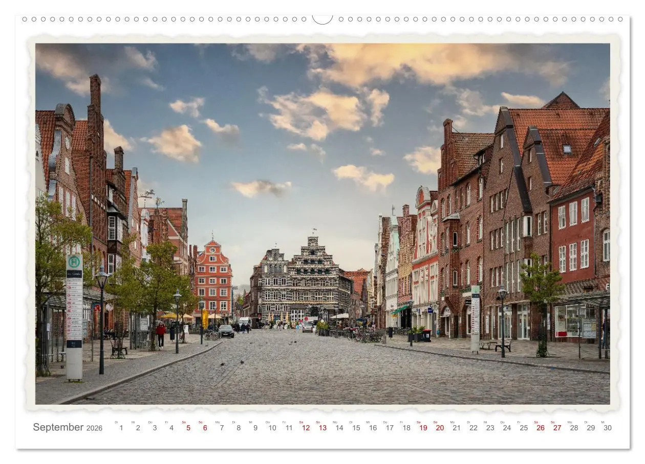 Bild: 9783457464298 | Malerisches Lüneburg (hochwertiger Premium Wandkalender 2026 DIN A2...