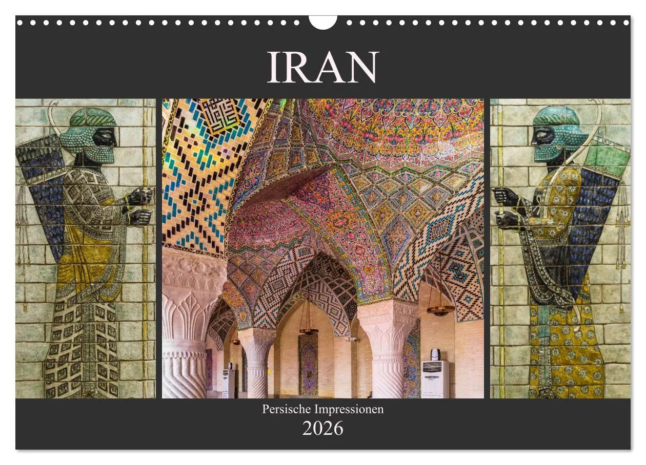 Cover: 9783457844298 | Iran - Persische Impressionen (Wandkalender 2026 DIN A3 quer),...