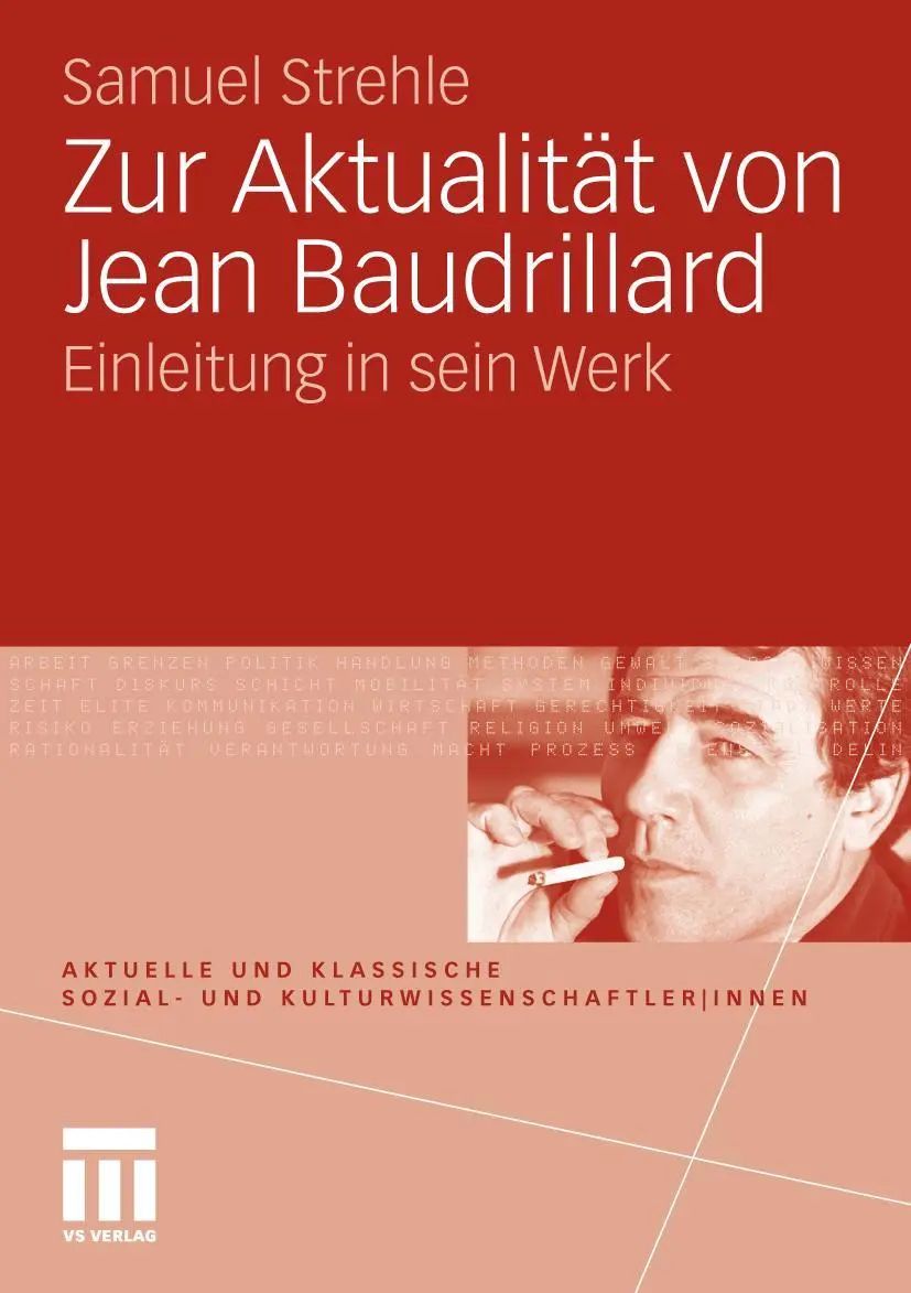 Cover: 9783531164298 | Zur Aktualität von Jean Baudrillard | Einleitung in sein Werk | Buch