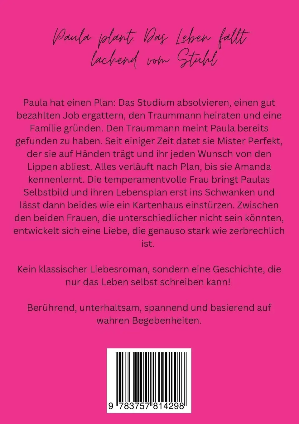 Rückseite: 9783757814298 | Freigeliebt | P. Jones | Taschenbuch | 144 S. | Deutsch | 2023
