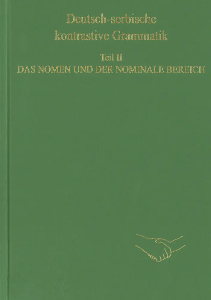 Cover: 9783866884298 | Deutsch-serbische kontrastive Grammatik. Teil II. Das Nomen und der...