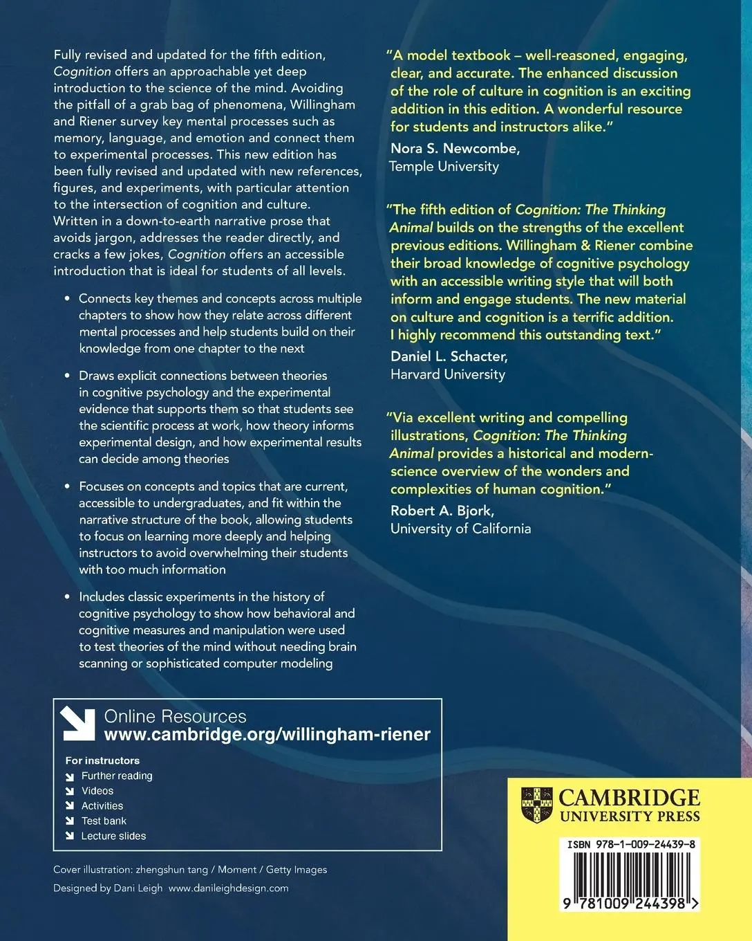 Rückseite: 9781009244398 | Cognition | Daniel T. Willingham (u. a.) | Taschenbuch | Englisch