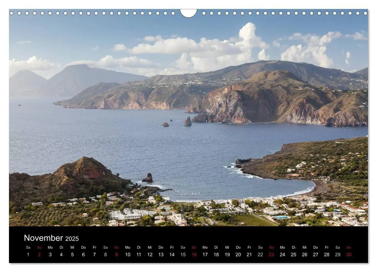 Bild: 9783435744398 | Liparische Inseln (Wandkalender 2025 DIN A3 quer), CALVENDO...