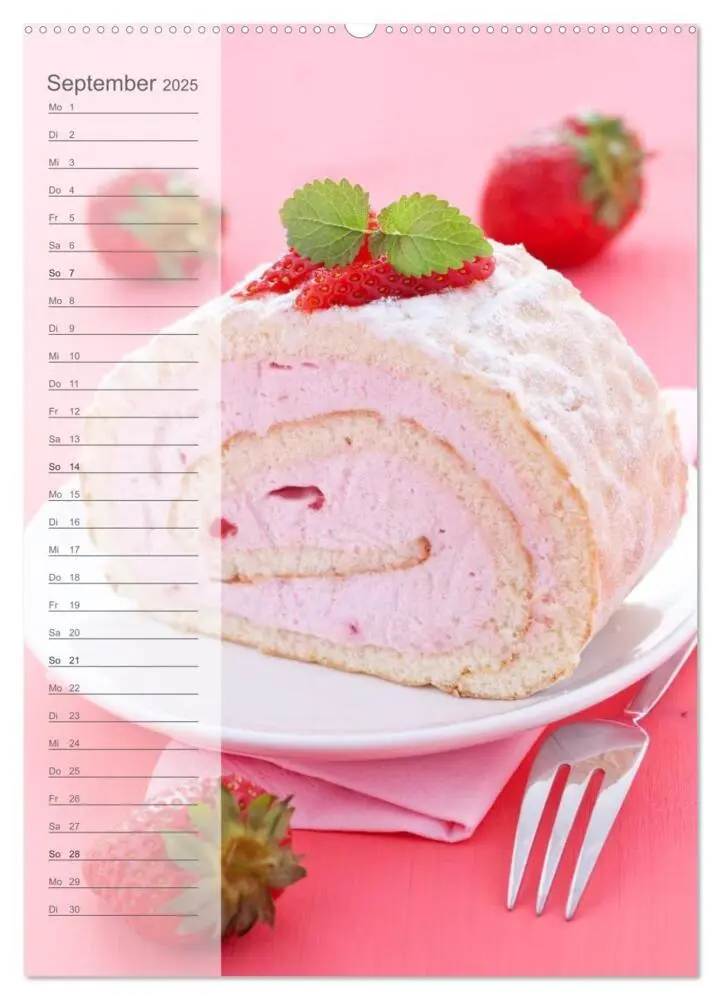 Bild: 9783457074398 | Gebäck und Kuchen Küchenplaner (Wandkalender 2025 DIN A2 hoch),...