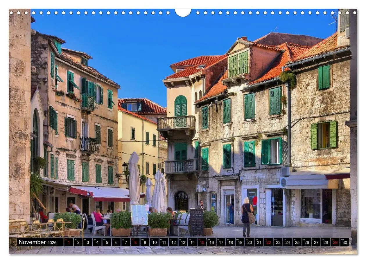 Bild: 9783516094398 | Split Metropole Dalmatiens (Wandkalender 2026 DIN A3 quer),...