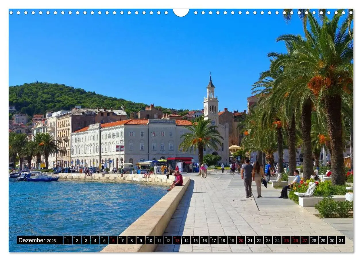 Bild: 9783516094398 | Split Metropole Dalmatiens (Wandkalender 2026 DIN A3 quer),...
