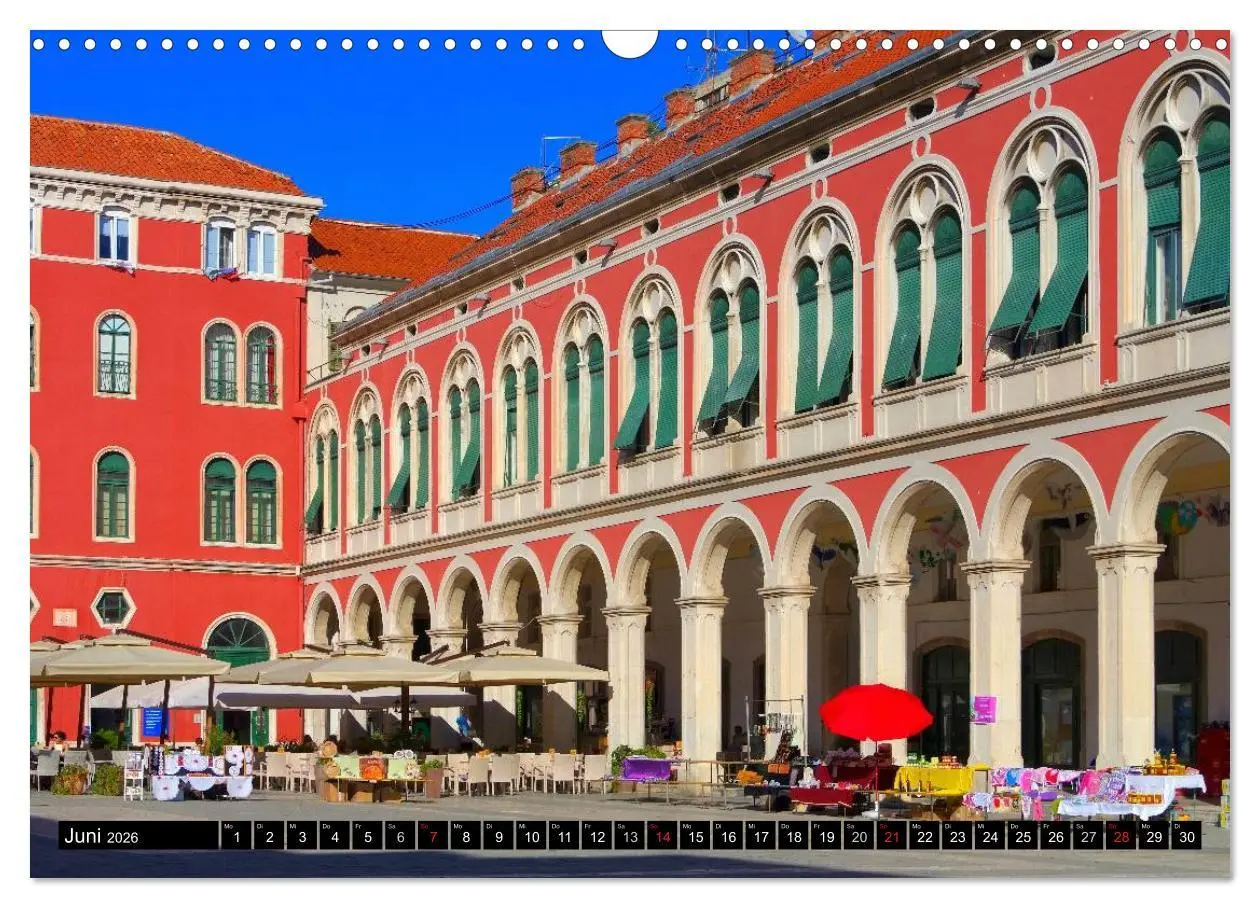 Bild: 9783516094398 | Split Metropole Dalmatiens (Wandkalender 2026 DIN A3 quer),...