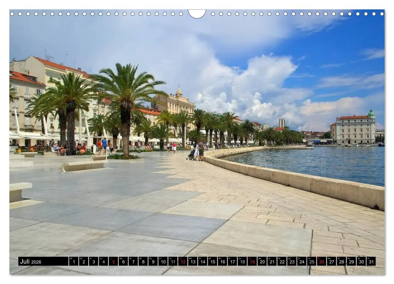 Bild: 9783516094398 | Split Metropole Dalmatiens (Wandkalender 2026 DIN A3 quer),...