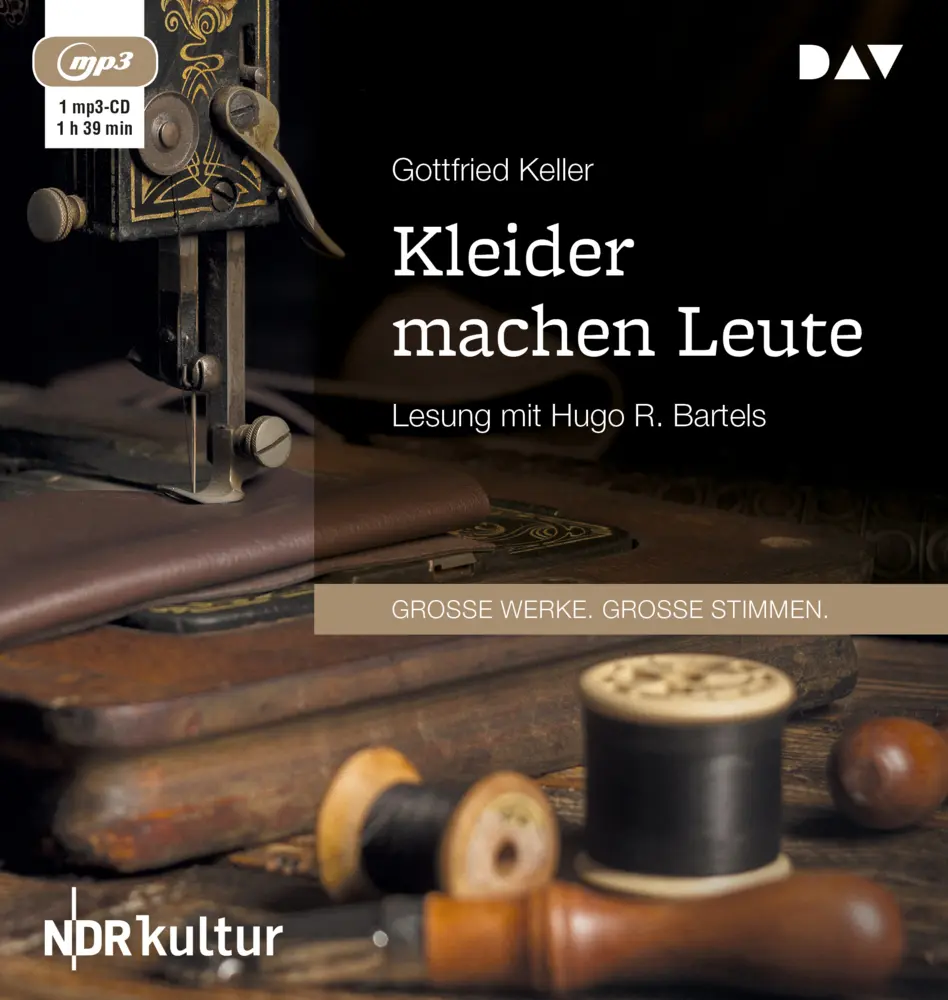 Cover: 9783742404398 | Kleider machen Leute,1 Audio-CD, 1 MP3 | Gottfried Keller | Audio-CD