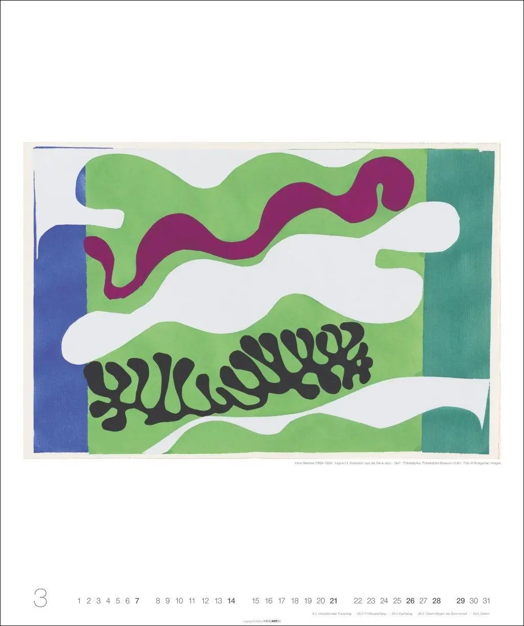 Bild: 9783839904398 | Henri Matisse Edition Kalender 2027 | Henri Matisse | Kalender | 14 S.