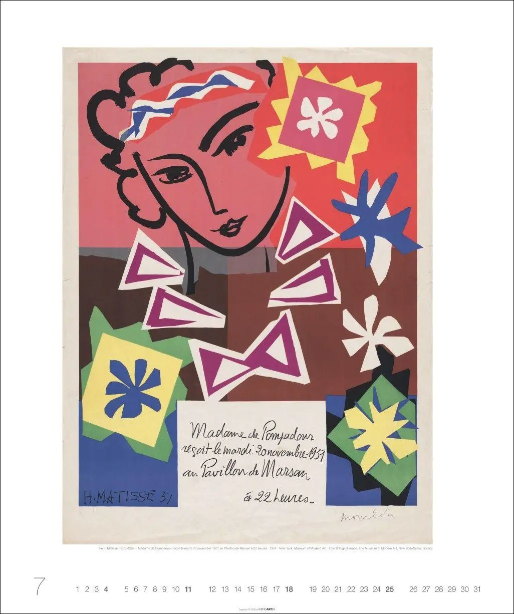 Bild: 9783839904398 | Henri Matisse Edition Kalender 2027 | Henri Matisse | Kalender | 14 S.