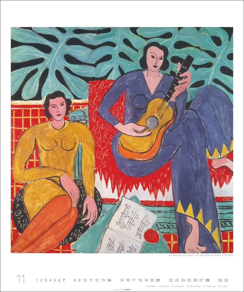 Bild: 9783839904398 | Henri Matisse Edition Kalender 2027 | Henri Matisse | Kalender | 14 S.