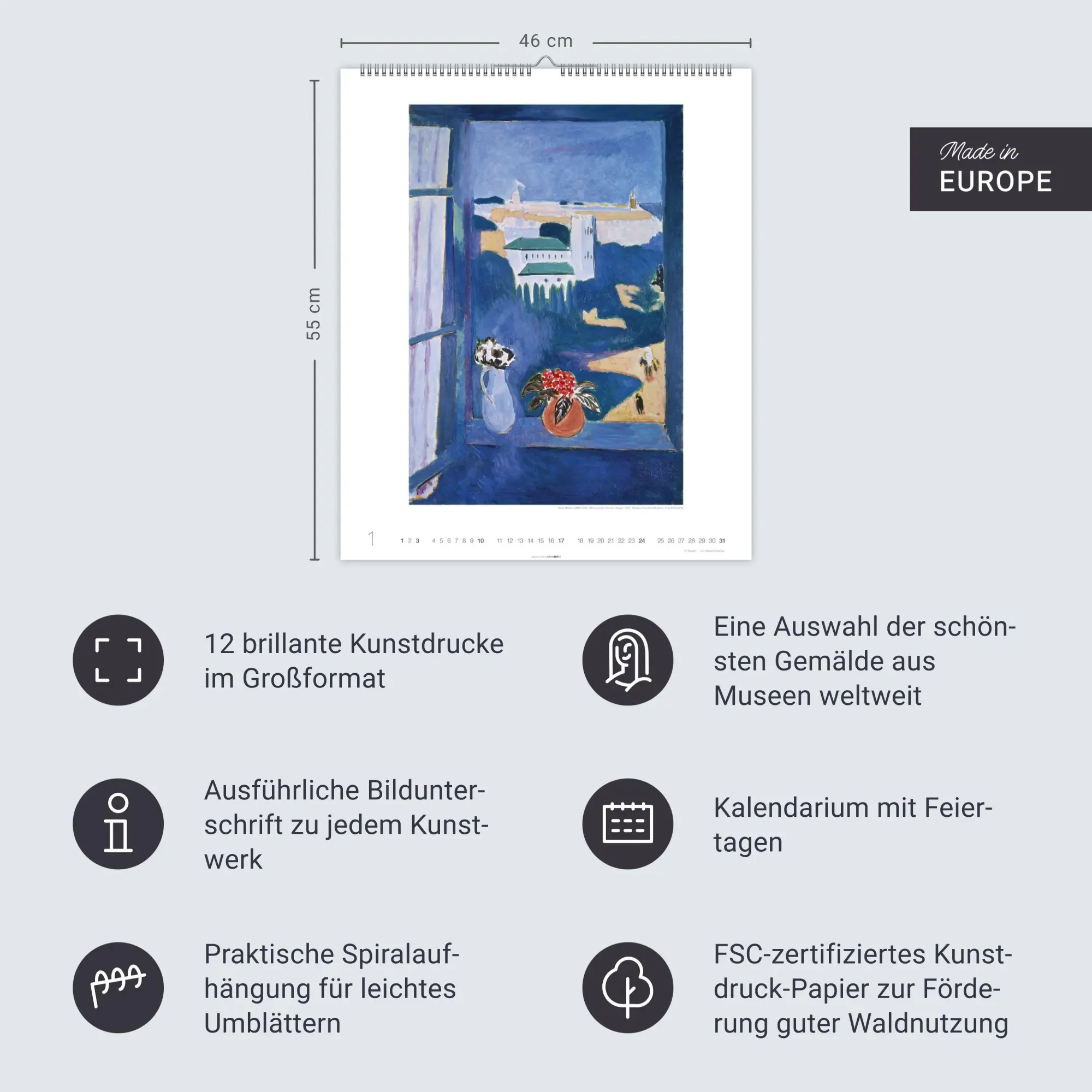 Bild: 9783839904398 | Henri Matisse Edition Kalender 2027 | Henri Matisse | Kalender | 14 S.