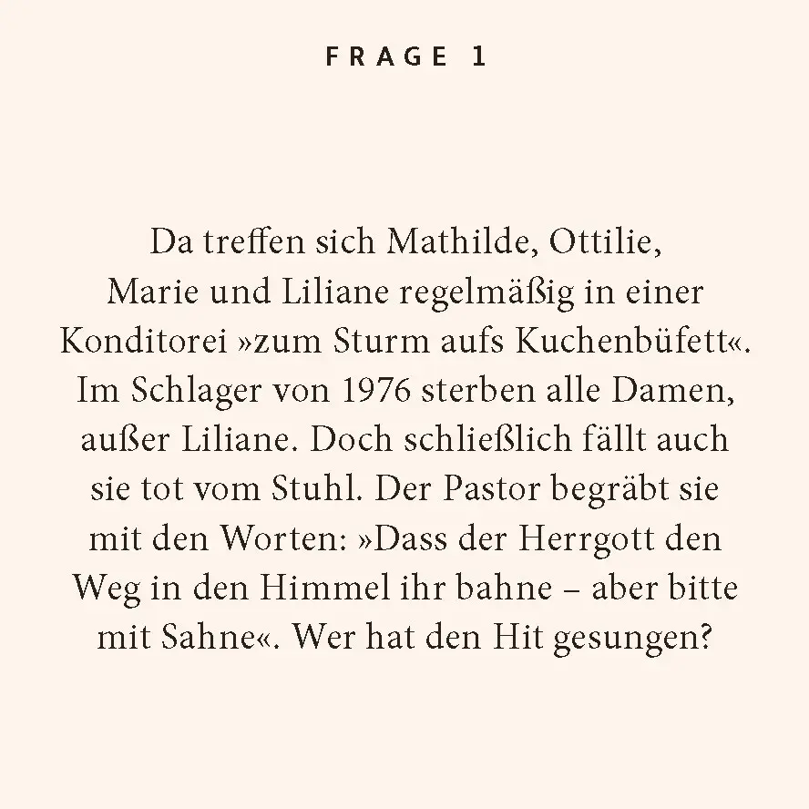 Bild: 9783899784398 | Backen-Quiz | 100 Fragen und Antworten | Kristiane Müller-Urban | Buch