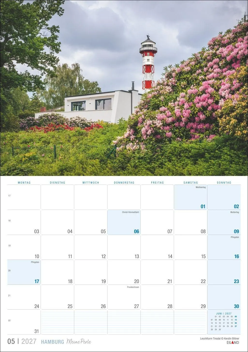 Bild: 9783964024398 | Hamburg ...meine Perle Kalender 2027 | Eiland | Kalender | 13 S.