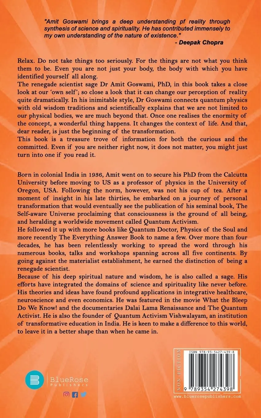 Rückseite: 9789354274398 | See the world as a five layered cake | Goswami Amit Ph. D | Buch